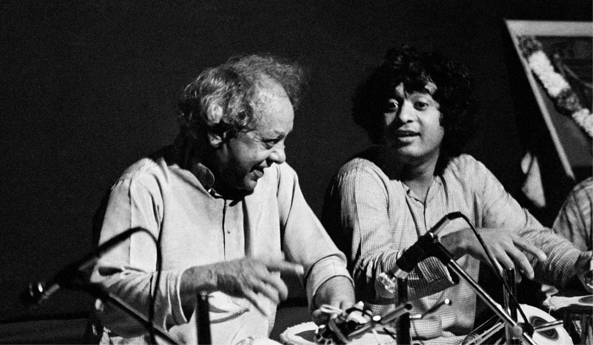 When my guru went to his guru, they both put their hands on the tabla and they were exactly the same. For me, a dream come true.